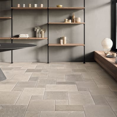Carrelage grès cérame effet pierre MANDURAH ASH 40,8X61,4 - 1,25m²