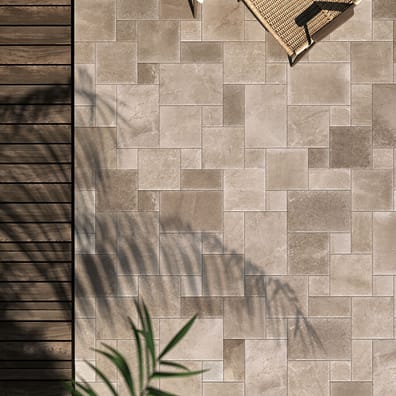 Carrelage grès cérame effet pierre MANDURAH GROUND 40,8X61,4 - 1,25m²
