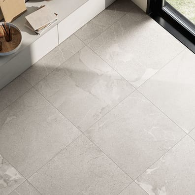 Carrelage grès cérame brillant effet pierre MOUNT GRIGIO CHIARO 60X120 - 1,44m²
