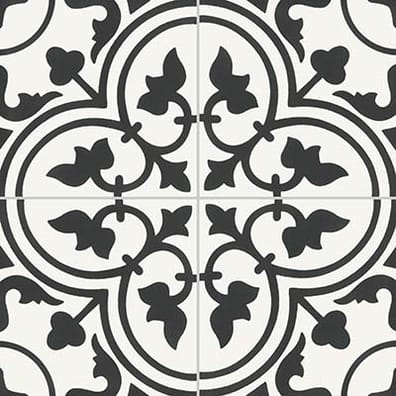 Carrelage effet carreau de ciment REYKJAVIK DECOR 1 - 20X20 - 0,64 m²