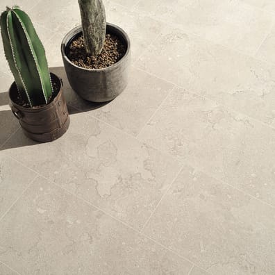 Carrelage grès cérame effet pierre LAROCHE IVORY 60X120 - 1,44m²