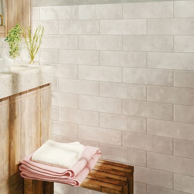 Faience zellige BERGA SOFT WHITE 6.5X20 - 0.35 m²