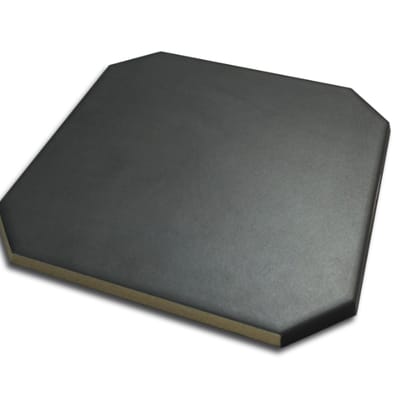 Carrelage cabochons Carrelage octogonal 20x20 anthracite mat et cabochons CABARET ANTRACITA - 1m² - As de Carreaux