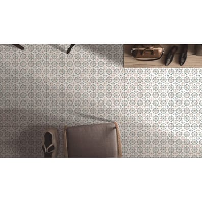 Carrelage aspect ciment SOLVEA MONTANA 15X15- 0,95 m²