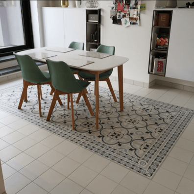 Carrelage effet carreau de ciment REYKJAVIK DECOR 7 - 20X20 - 0,64 m²