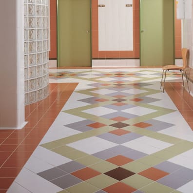 Carrelage couleur Carrelage uni vert 20x20 cm pour damier MONOCOLOR MUSGO - 1m² - As de Carreaux