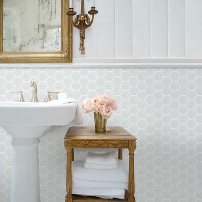 MALLA HEXAGONO BLANCO - 27X28 - 1 m²