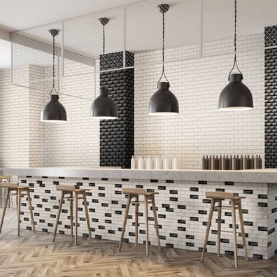 MINIMETRO NEGRO - 30x30 - 1 m²