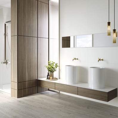 WHITE GLOSS - 33.3X100 - 1,33 m²