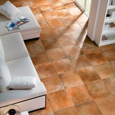 Moderne & grand format Carrelage beige orangé mat 60x60cm LAVERTON NATURAL - 1.08m² - As de Carreaux