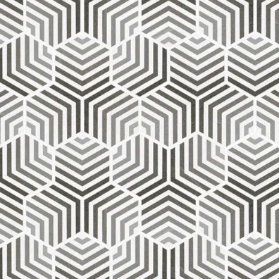 Carrelage hexagone SAALES HEXÁGONO LACROIX GRIS 23x26,6 - 0,50 m²