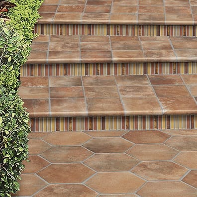 Carrelage antidérapant effet pierre BEJA NORTH 11X22,5 - 0,5m²