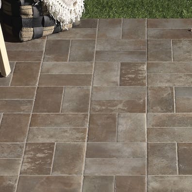 Carrelage antidérapant effet pierre BEJA WEST 22,5X45 - 1,01m²