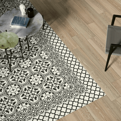 Carrelage effet carreau de ciment REYKJAVIK DECOR 1 - 20X20 - 0,64 m²