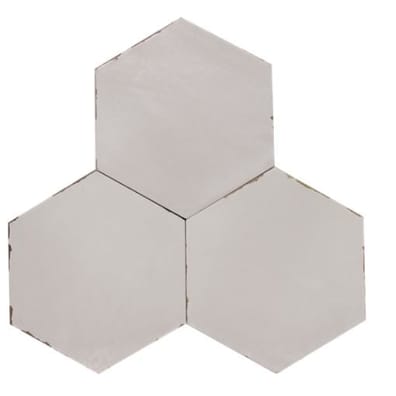 Carrelage tomette 14x16 cm CAMBRIDGE GREY - 0.50 m²