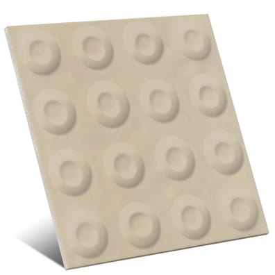 Carrelage décoré 20x20 cm POSSOZ BEIGE - 0.80 m²