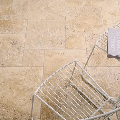 Carrelage grès cérame effet pierre AUSTRAL BEIGE 60,5X60,5 cm - 1,46m²