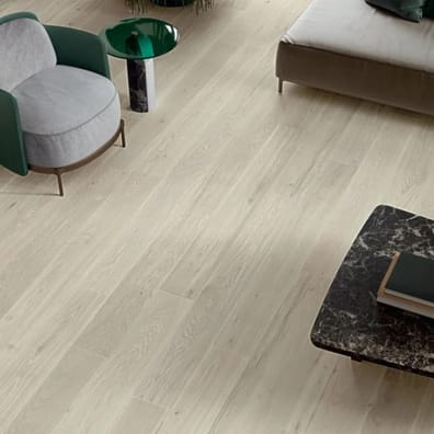 Carrelage aspect bois moderne grand format ANDRIA BLANC 20X120- 1,44 m²