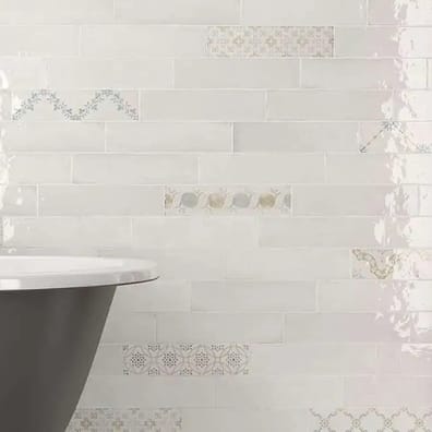 ONDINE ALL WHITE 7,5x30 - 1,31 m²
