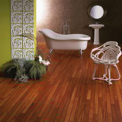 Parquet salle de bains NAVYLAM+ DOUSSIÉ 30x120 - 1 m²
