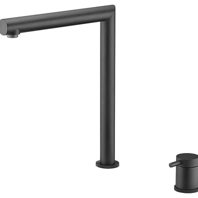 Robinetterie cuisine flexible itaca noir mat GCE018/NG 50X32X0,7 - 1 unité