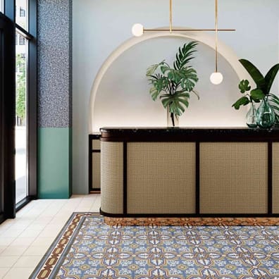 Carrelage imitation ciment 59.2x59.2 cm ALTEA PUERTO - R10 - 1.402m²