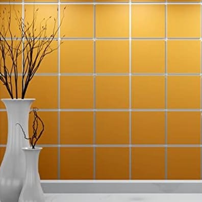 Faiences unies & colorées Carreaux 10x10 cm orange mat VANADIO CERAME - 1m² - As de Carreaux