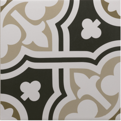Carrelage effet carreau ciment  RIZOLI PLAZA 20X20 - 1 m²
