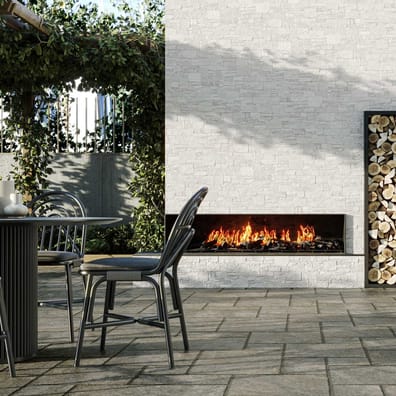 Carreau effet pierre SELA WHITE 31X56 - 1.21 m²