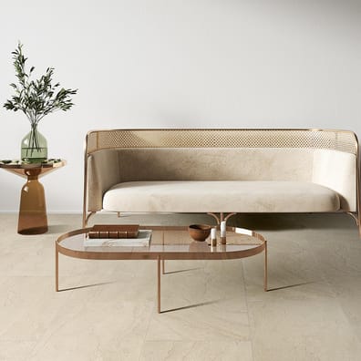 Carrelage éclat SAHARA DORATO Semi-Poli 60,4x60,4 cm