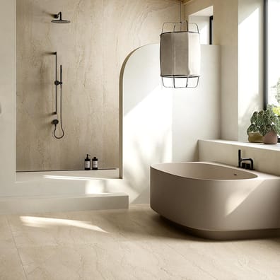 Carrelage éclat SAHARA BEIGE Naturel 120,8x120,8 cm