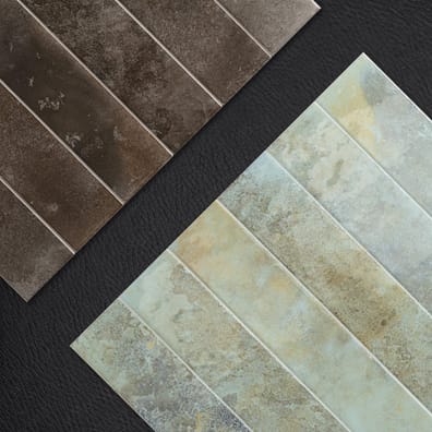 Carrelage effet Zellige BORA AQUA 5x40 cm
