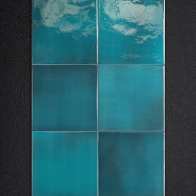 Carrelage Piscine effet Zellige SPLASH GLACIER 15x15 cm