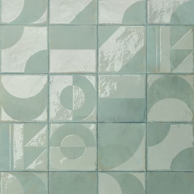 Carrelage aspect chic LE MARAIS FORME 20x20 cm