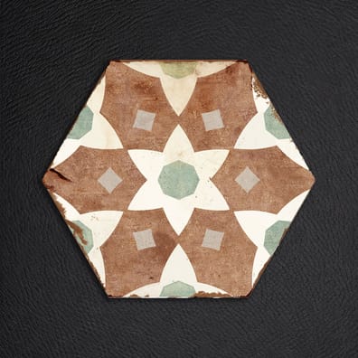Imitation carreau de ciment ALHAMBRA YASMINA 21x25 cm