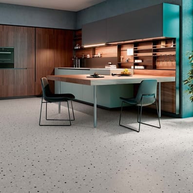 Lot de 5.676 m² - Carrelage effet terrazzo SOUTH GREY NATURAL 60x60 cm