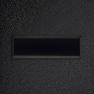 Carreaux métro Carrelage métro biseauté 10x30 cm noir mat - 1.02m² - As de Carreaux
