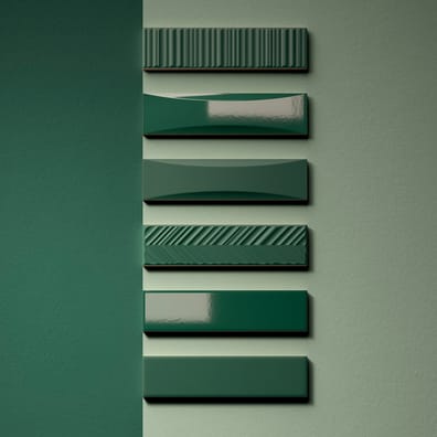 Faïence moderne DELIGHT PINE CHEVRON 5x20 cm