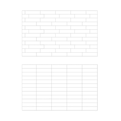 Faïence esprit zellige SPA BEIGE 8X31,5 - 0,63 m²