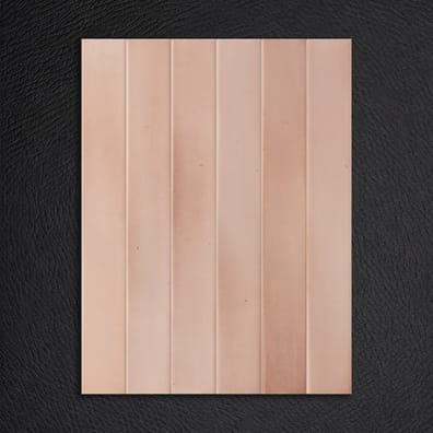 Carrelage effet Zellige MAJORA PINK SAND 5x40 cm