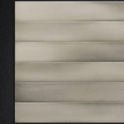 Carrelage effet Zellige MAJORA SKYLON GREY 5x40 cm