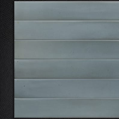 Carrelage effet Zellige MAJORA SMOKE BLUE 5x40 cm