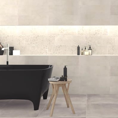 Lot de 8.64 m² Faïence CLARENS Perla 20x60 cm