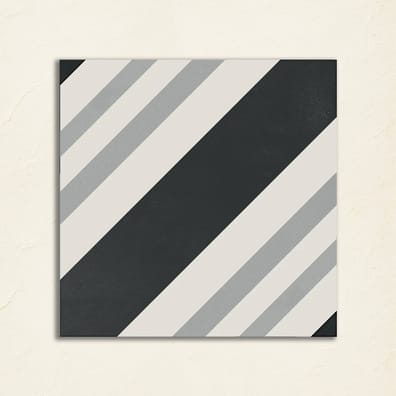 Carrelage DECO GEO B B&W 20x20 Inspiration scandinave