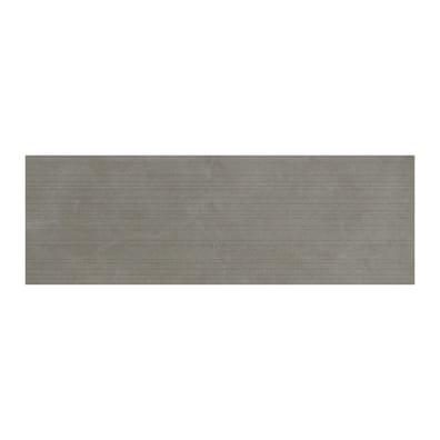 Faïence signature effet ciment GENOS GREIGE PRINTS 30x90 cm