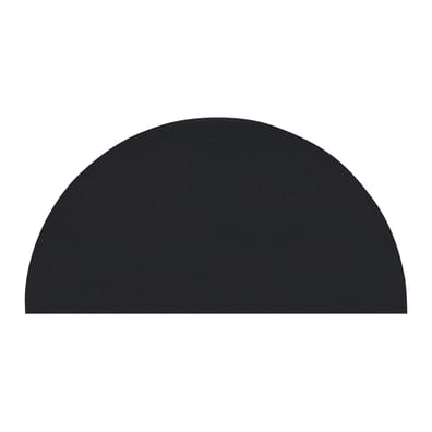 Carrelage contemporain FARGO NERO MATT CIRKEL-IN 6,5x13,5 cm