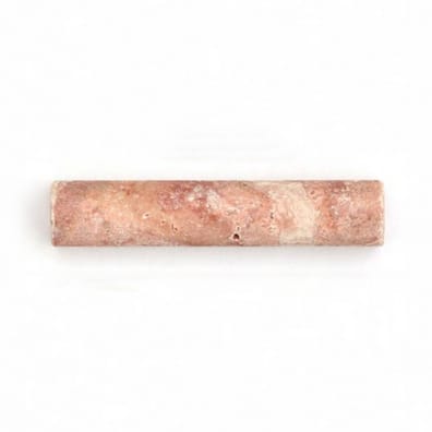 Corniches, bâtonnets pierre Batonnet Travertin Rouge 10x2 cm - unité - As de Carreaux