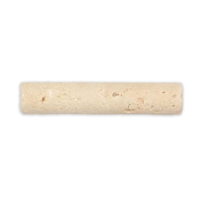 Corniches, bâtonnets pierre Batonnet Travertin Beige 10x2 cm - unité - As de Carreaux