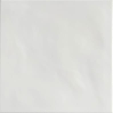 Faïence PUNKY BLANCO BASE MATE 20x20 cm