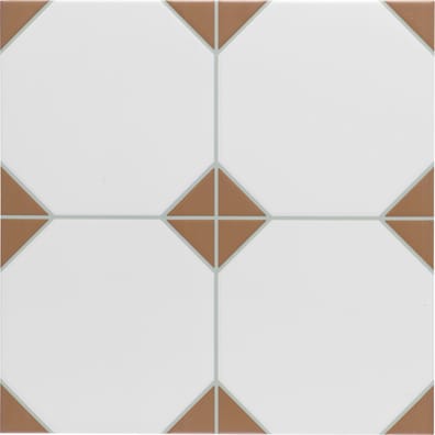 Carrelage imitation cabochon CADENZA TERRA 33x33 cm